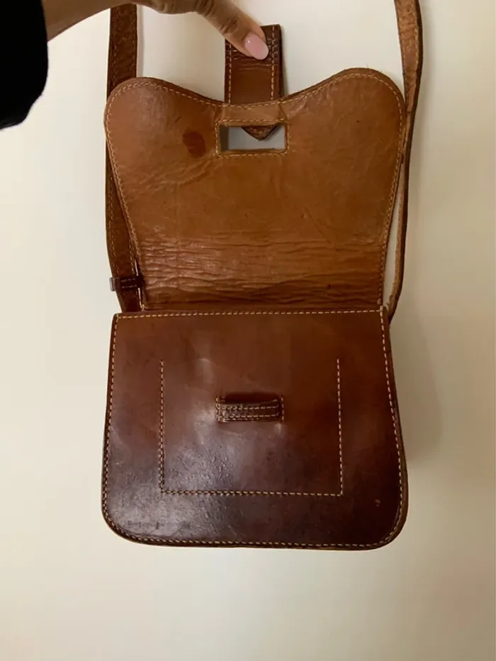 Besace cuir - photo numéro 2