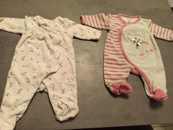 Pyjamas fille 1 mois