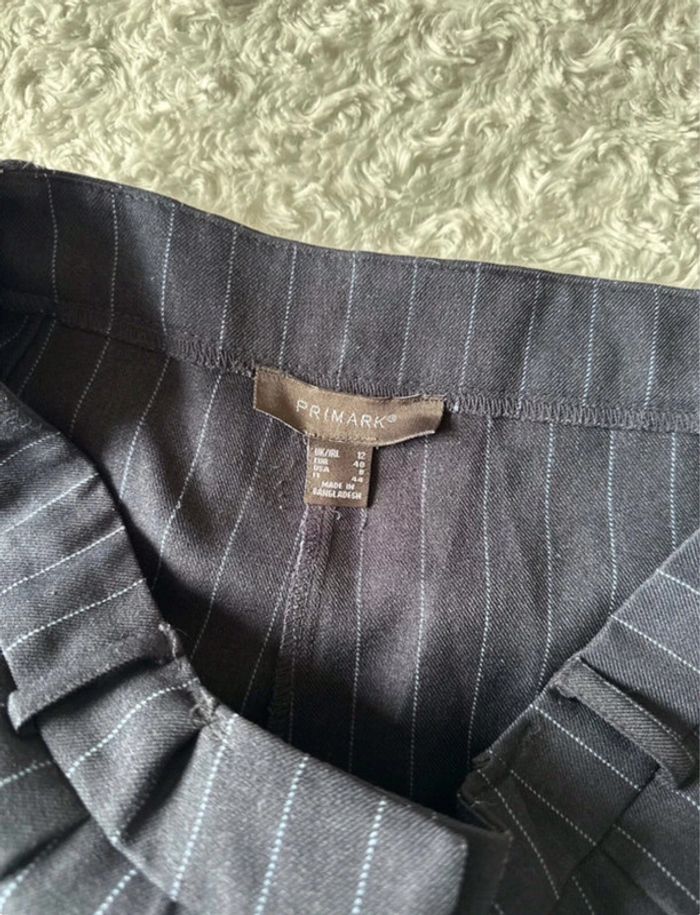 Pantalon à rayures taille haute taille 40 - photo numéro 3