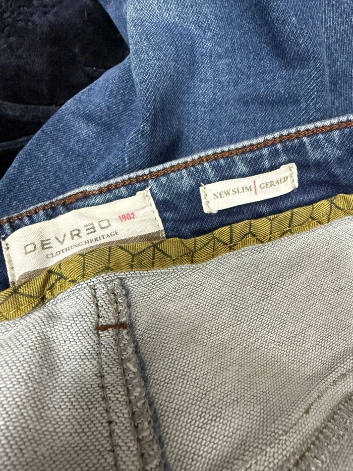 Jean Devred homme – Coupe droite / New Slim – Bleu - photo numéro 5