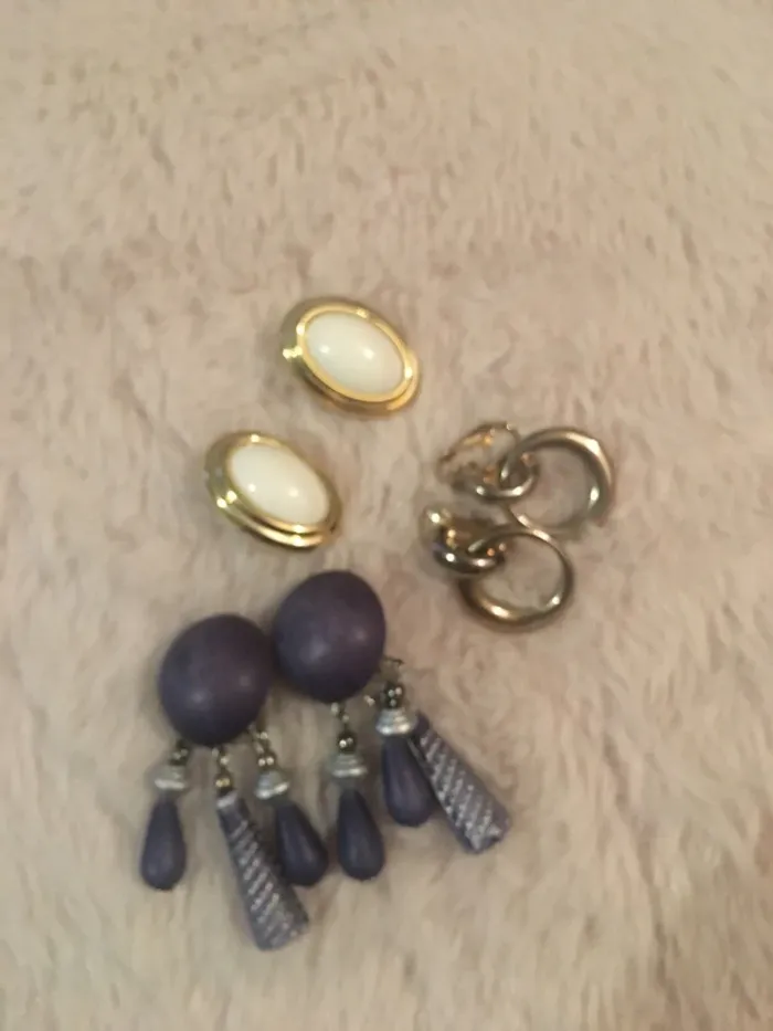 Lot de 3 paire de boucles d’oreilles - photo numéro 7