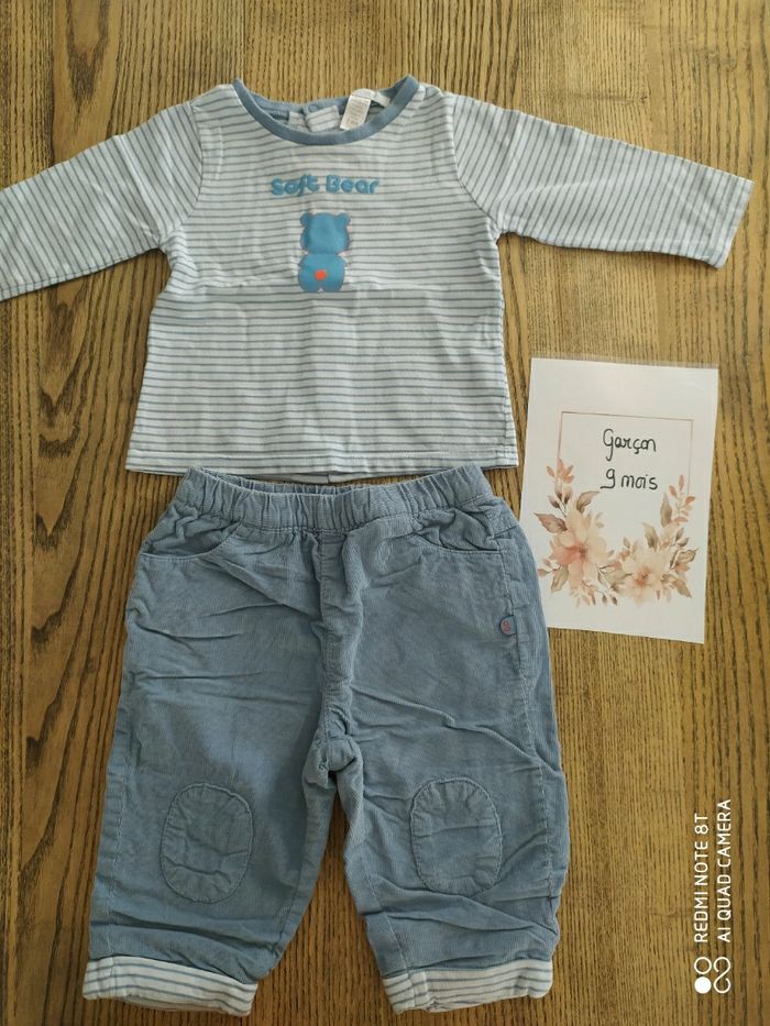 Ensemble obaibi 9 mois