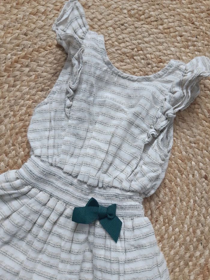 Robe rayée Absorba 18 mois - photo numéro 2