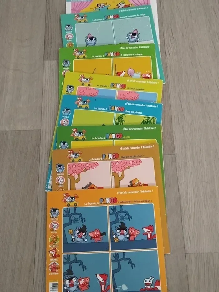 Lot de 8 livres enfants abricot année 2017-18 L035 - photo numéro 4