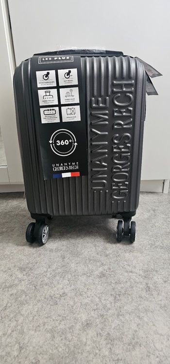 Valise cabine riaide Georges Rech - 4 roues gris