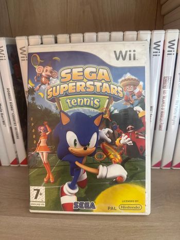 Sonic sega superstars tennis jeu Wii