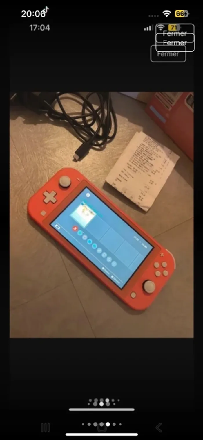 Switch lite rose encore sous garentie - photo numéro 6