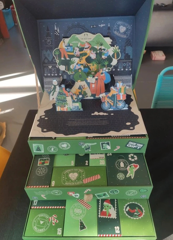 Calendrier de l'avent VIDE Body Shop