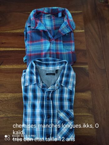 Chemises IKKS et Okaïdi