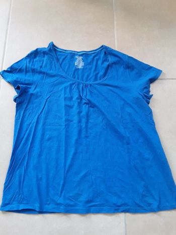 T-shirt bleu femme 46 TBE