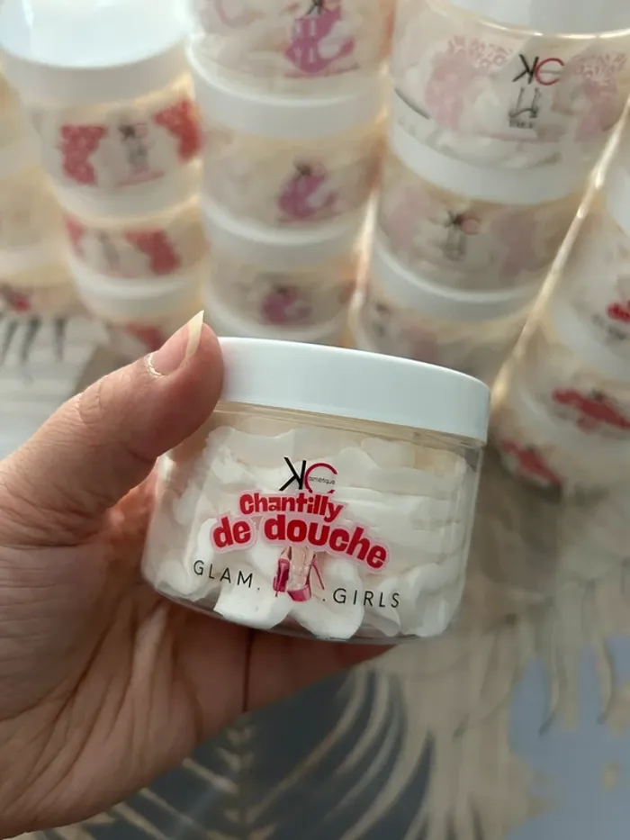 Chantilly de douche glam girls