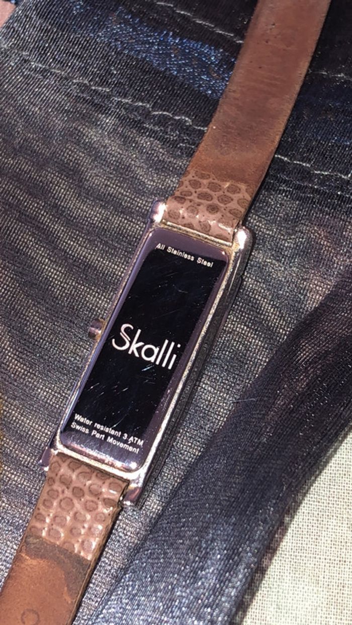 Montre skalli cuir - photo numéro 3