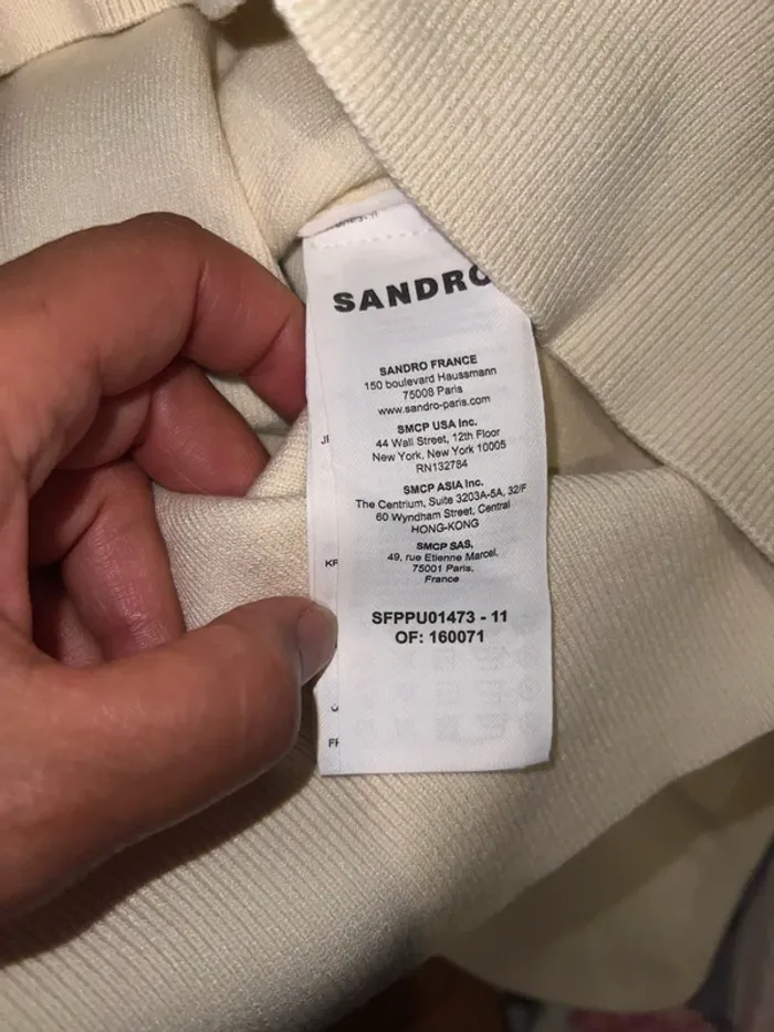 Pull Sandro Manches Bouffantes Taille 3(40) - photo numéro 16