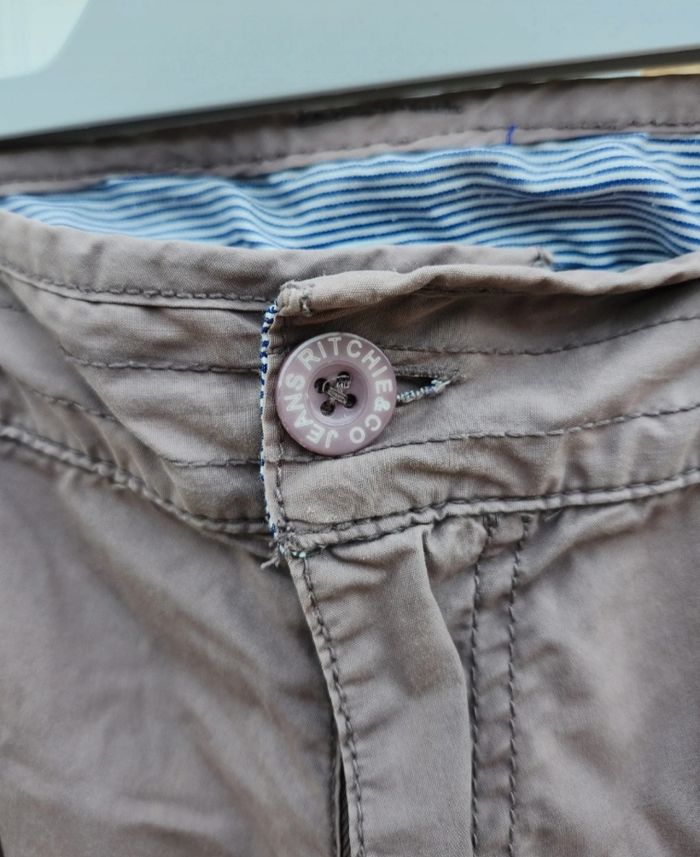 Pantacourt cargo Ritchie Jeans taille 46 - photo numéro 7