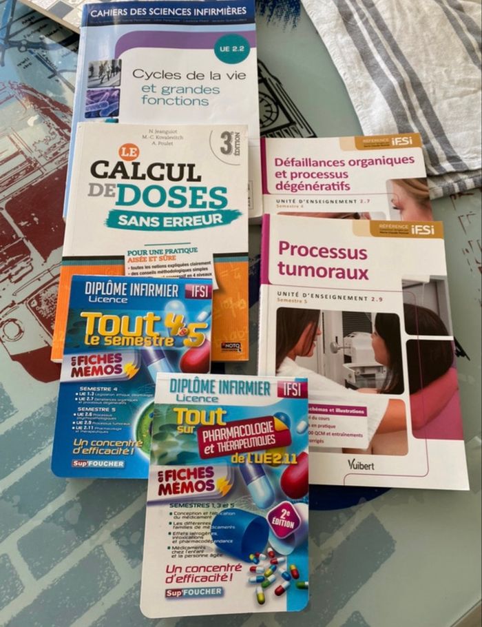 Livres études Infirmiers