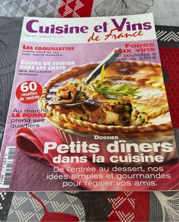 Cuisine et vins de France n111