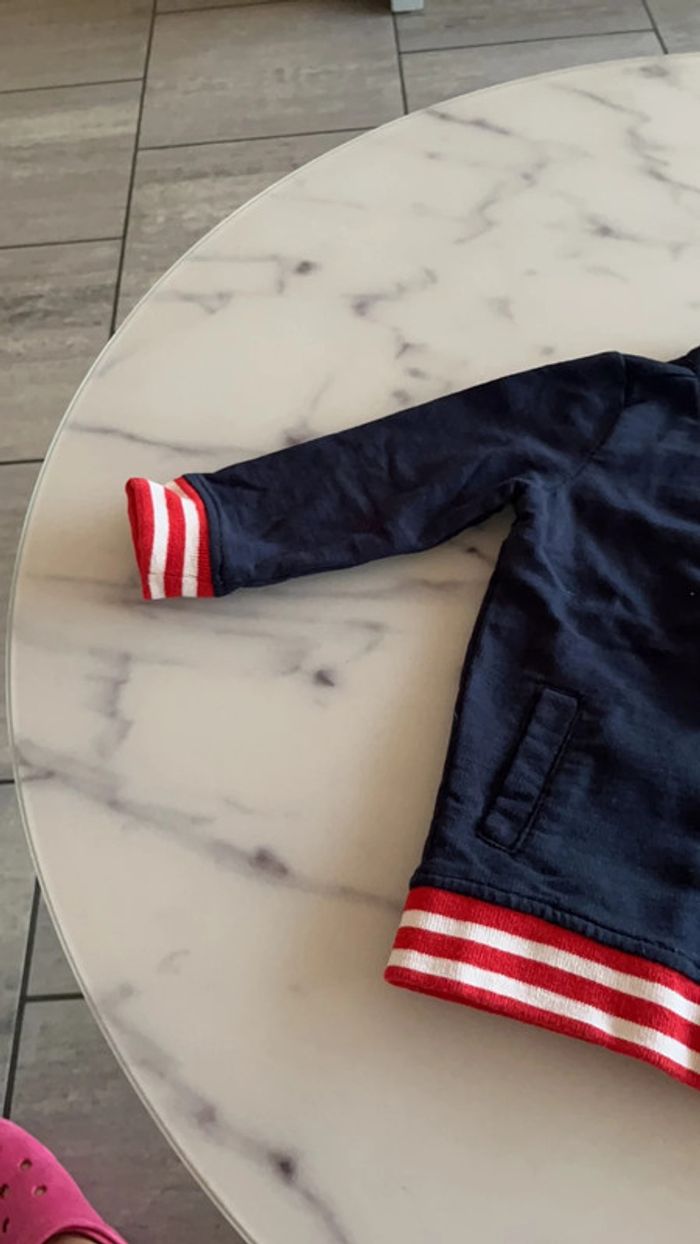 Gilet bleu - photo numéro 3