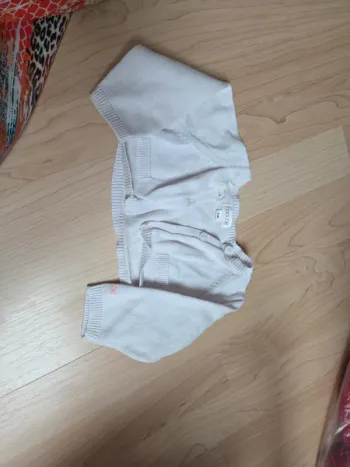 Gilet 3mois fille brioche