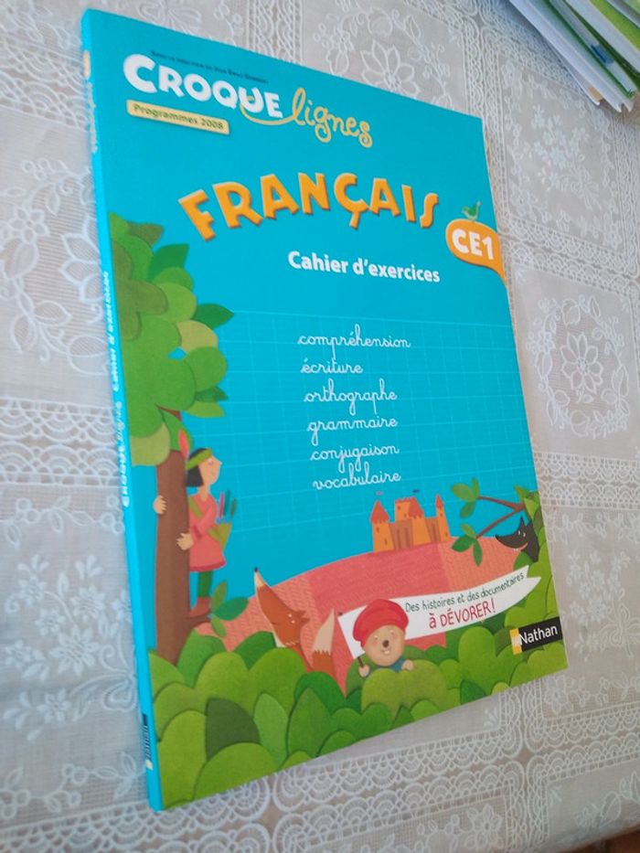 Cahier d'exercices Croque lignes CE1 - photo numéro 2