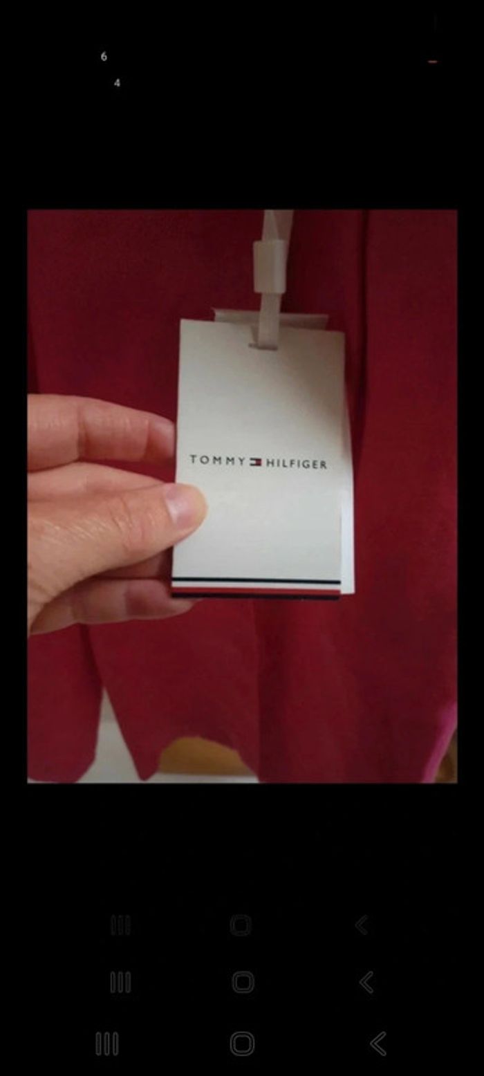 Short neuf lin/ coton Tommy Hilfiger T34 - photo numéro 4
