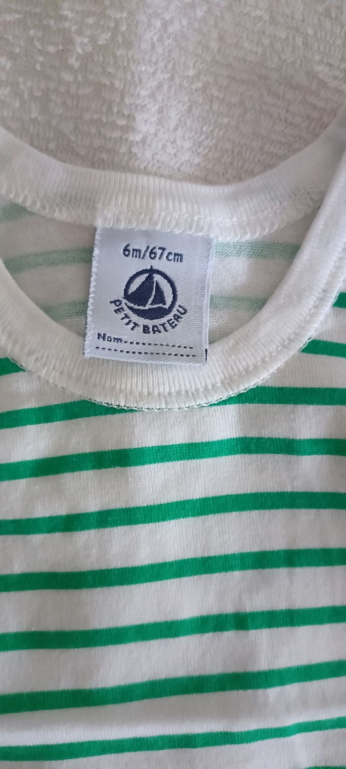 Débardeur 6 mois petit bateau