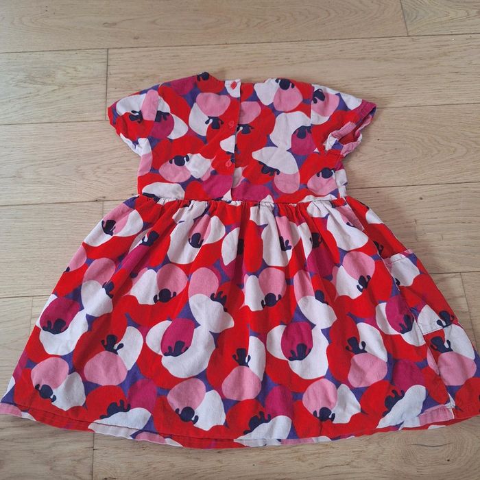 Robe DPAM en velours 6 ans manches courtes - photo numéro 7