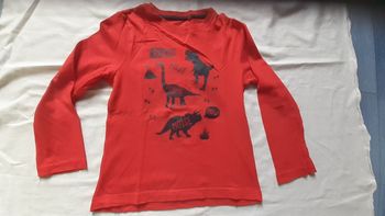 Sweet rouge motif dinosaures marine