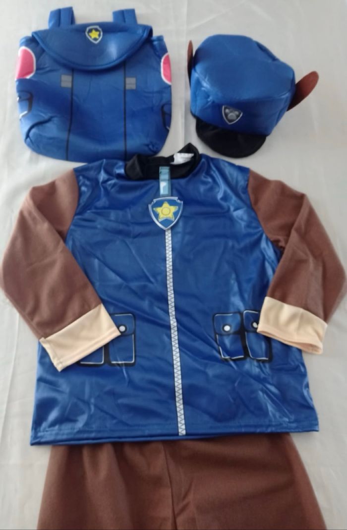 Deguisement pat patrouille bleu 6ans