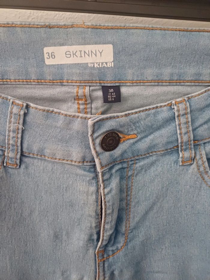 Jeans skinny kiabi taille 36 - photo numéro 3