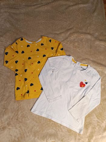 Lot t-shirts manches longues 36 mois