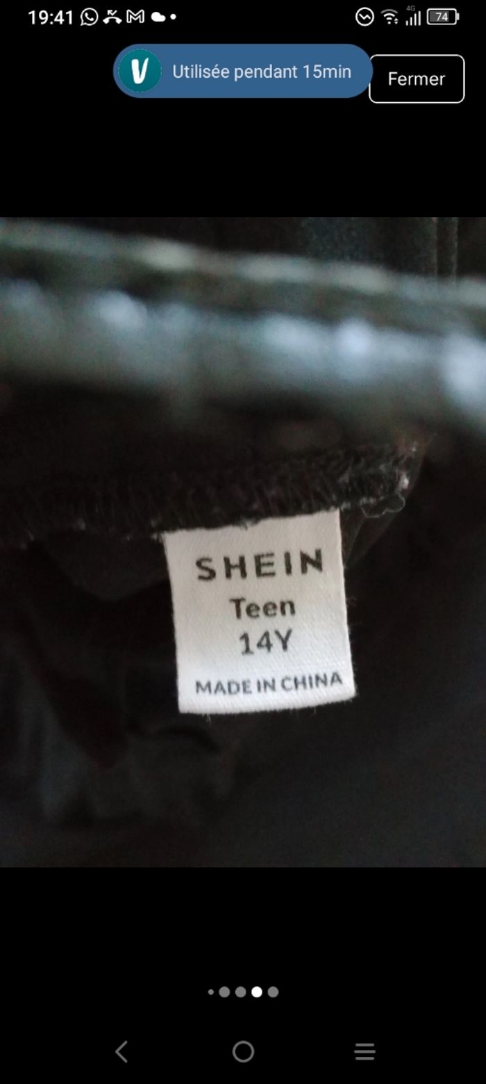 Short fluide s noir c81 - photo numéro 8