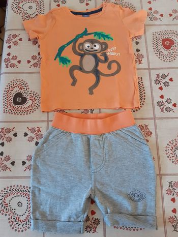 Ensemble short tee-shirt