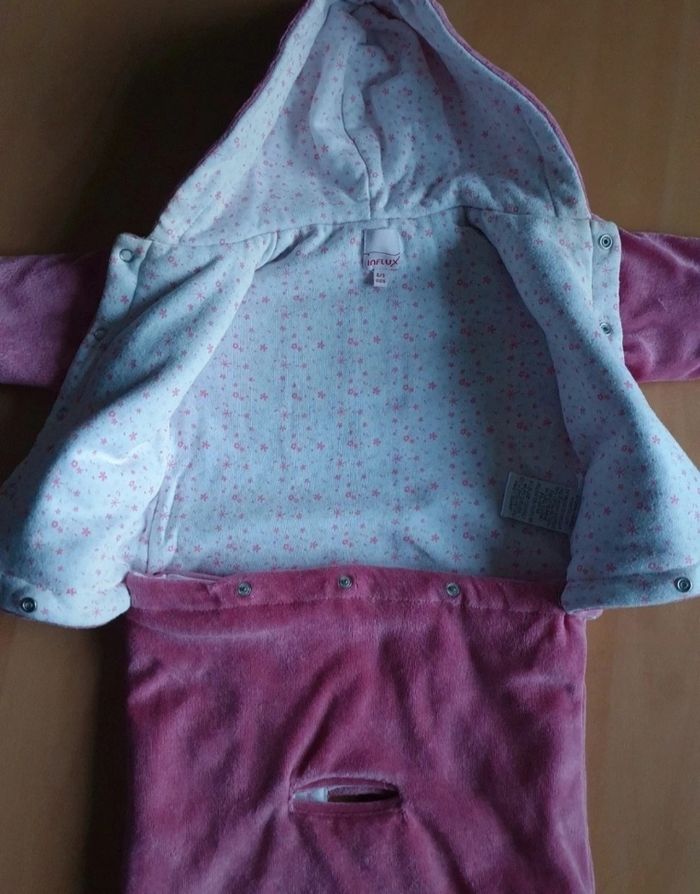 Combinaison pilote fille 0/3 mois - photo numéro 2