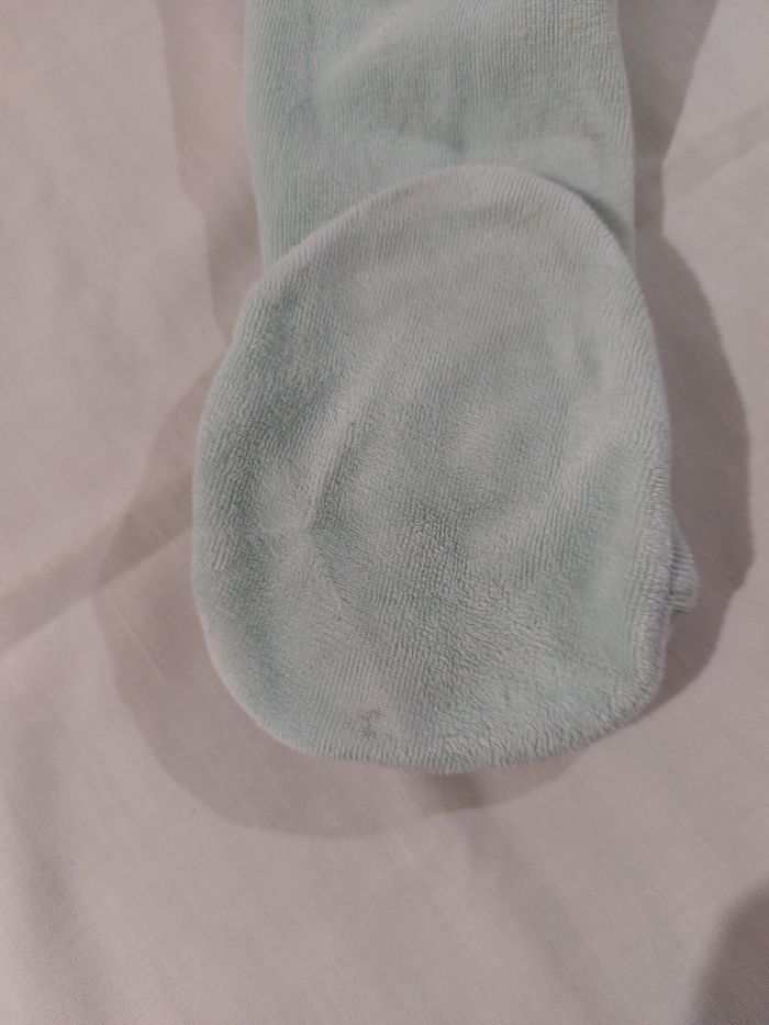 Pyjama dors-bien velours menthe taille 23 mois - photo numéro 5