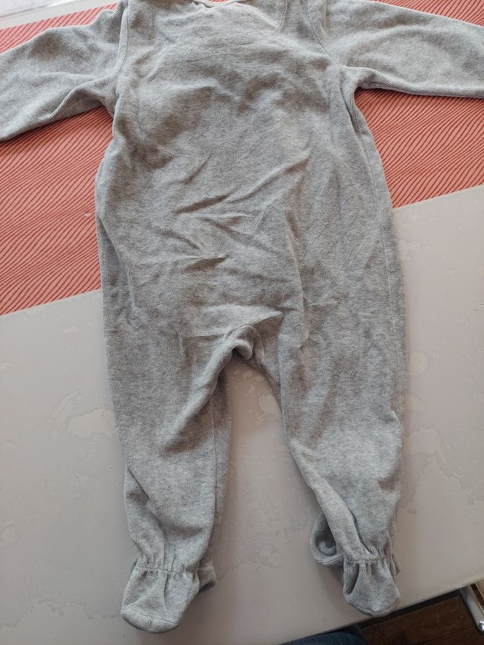 Pyjama velours 12mois - photo numéro 2