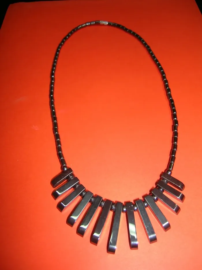 Collier artisanal en véritables pierres naturelles AGATE - photo numéro 3