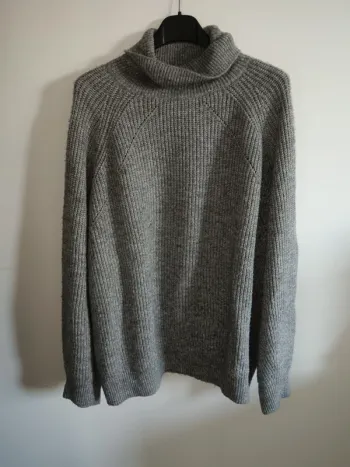 Gros pull côtelé