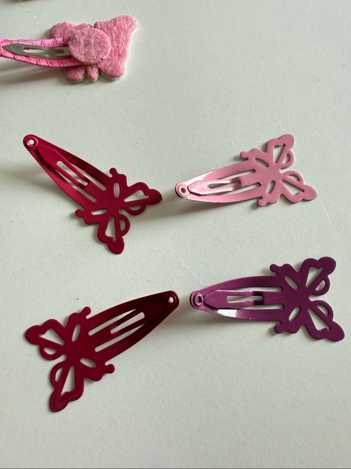 Lot 6 barrettes papillons 🦋 - photo numéro 3