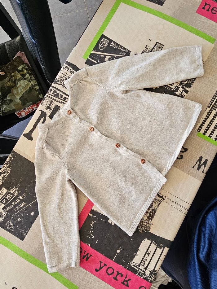 Gilet bébé filleorc