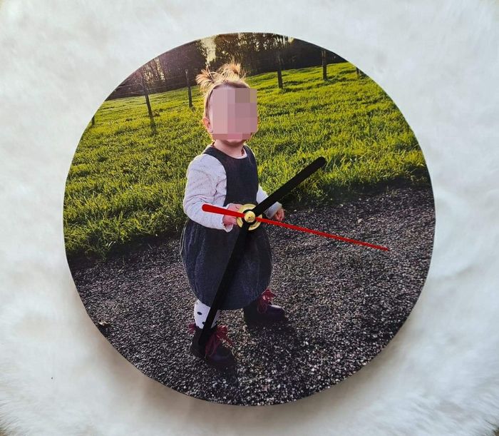 Horloge personnalisée