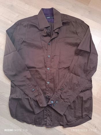 Chemise manches longues