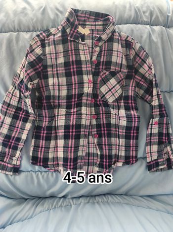 Chemisier fille 4-5 ans