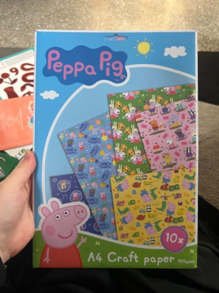 Papier craft peppa pig