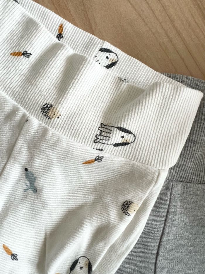 2 Leggings Kiabi 0 mois - photo numéro 2