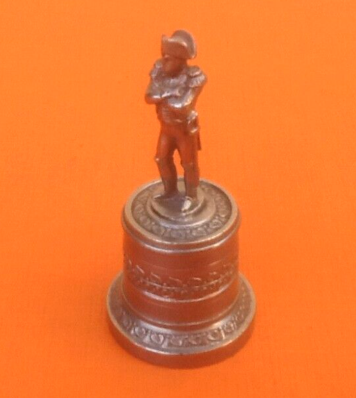 Ancien éteignoir à bougie Bronze argenté Napoléon Bonaparte - photo numéro 6
