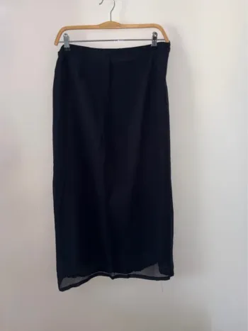 Jupe longue noir femme Agnès Flo taille 44 en très bon état