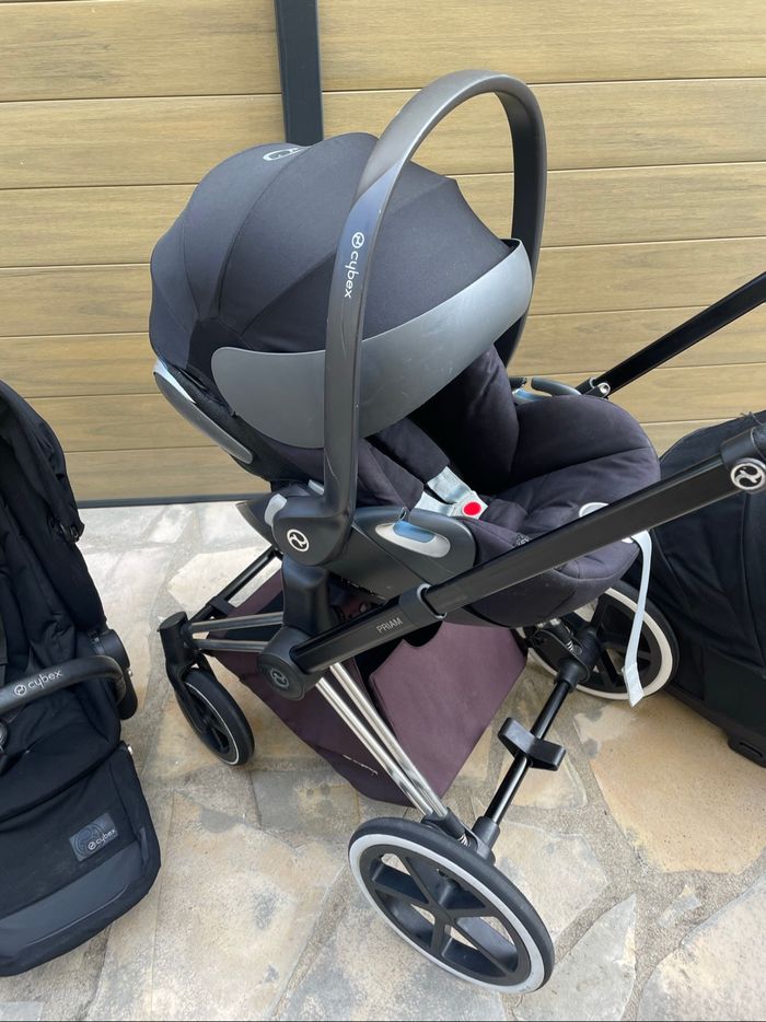 Poussette cybex priam + nacelle + cosy + accessoires - photo numéro 6