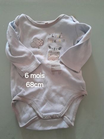 Body manche longue 6mois