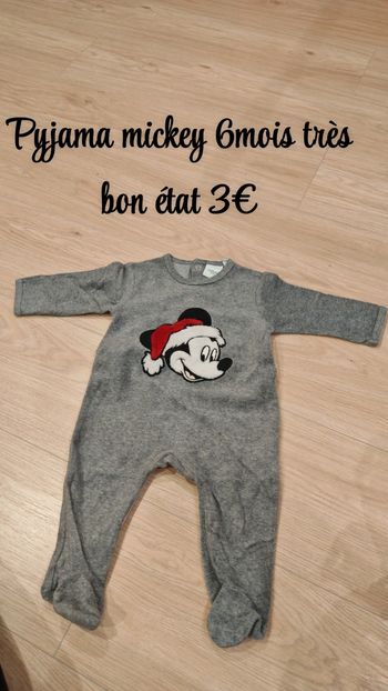Pyjama Mickey 6mois