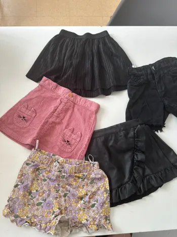 Lot short et jupe